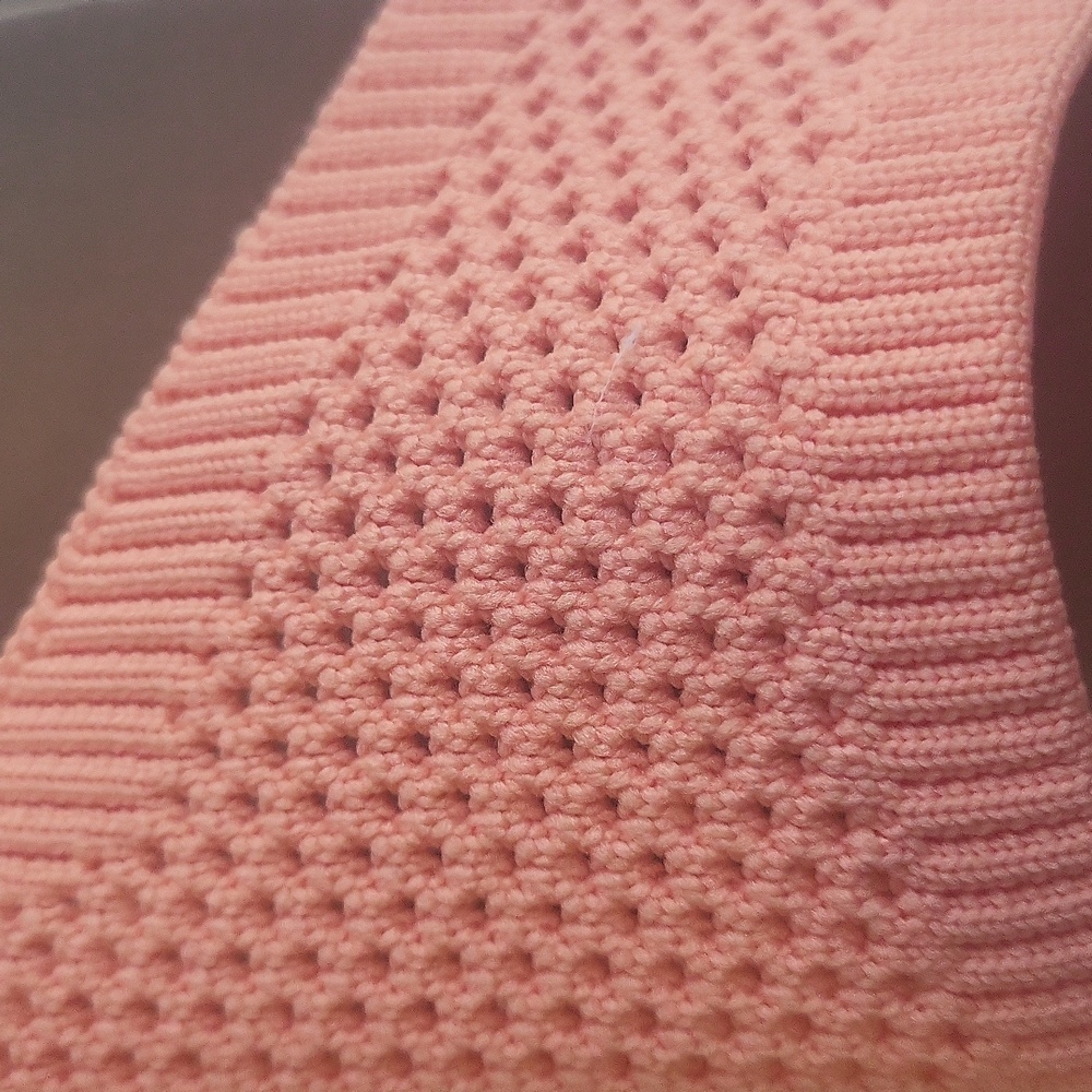 Style & Co. Light Orange Knit Slide Sandals - Picture 5 of 7
